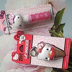 Hello Kitty Lip Smackers Keychain Bundle Of Two